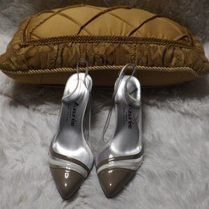 AZUREE CANNE Women Shoes transparent slingbaack